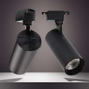 Éclairage commercial sur <span class=keywords><strong>rail</strong></span> LED COB 2025, éclairage mural moderne, rails magnétiques, projecteurs de <span class=keywords><strong>plafond</strong></span>, luminaire 110v-220V 30W pour magasin - Product Image 3