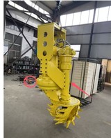 Pompe submersible électrique hydraulique haute performance de 3/4/6/8 pouces, pompe à boue haute capacité pour excavatrice, dragage de rivière, garantie de 3 ans