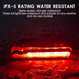 WEST BIKING-Feu arrière LED rouge <span class=keywords><strong>rechargeable</strong></span> pour vélo, éclairage laser, pour la conduite de nuit - Product Image 2