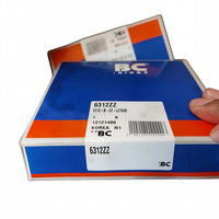 K B C Auto Bearing Seri 6200 Baris Tunggal C3 Baja Krom Rendah Kebisingan Tahan Lama Pelumas P4 P5 6208 Bantalan Bola