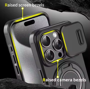 Chất lượng cao nhiệm vụ nặng nề bảo vệ gồ ghề đa đứng TPU PC điện thoại di động Trường hợp đối với <span class=keywords><strong>iPhone</strong></span> 16 15 14 13 12 11 Pro Max - Product Image 6