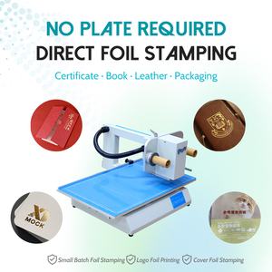 Yinghe digital hot stamping foil <b>machine</b> for gold and silver color heat press <b>machine</b> gold foil <b>printer</b> - Product Image 2