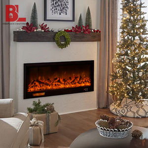 Insertos <span class=keywords><strong>de</strong></span> <span class=keywords><strong>Chimenea</strong></span> Eléctrica Empotrados Modernos con Función <span class=keywords><strong>de</strong></span> Calefacción, Llama Automática y Temperatura Constante - Product Image 1