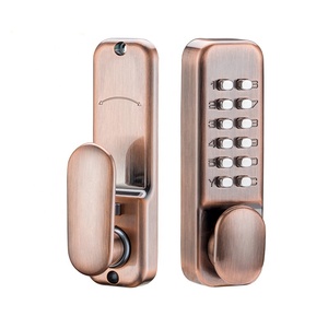 防水外门锁密码智能塞拉杜拉户外街道花园门锁 - Product Image 3