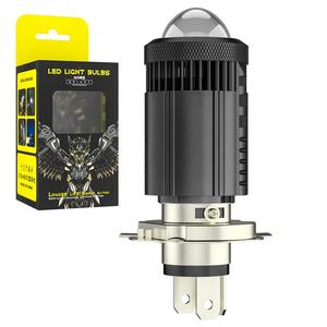 30W H4 की अगुवाई वाली स्पॉटलाइट मिनी फॉग लाइट बल्ब नई हालत में कार मोटरसाइकिल सफेद और गोल्डन 10000 लुमेन की एलईडी हेडलाइट्स - Product Image 1