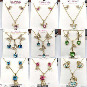 XUPING Floral &amp; <strong>Dragonfly</strong> <strong>Jewelry</strong> Set, Gold Plated <strong>Jewelry</strong> Set, Women's <strong>Jewelry</strong> Sets Bulk Wholesale Fashion <strong>Jewelry</strong> Collection - Product Image 6