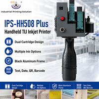 Imprimante jet d'encre TIJ double tête IPS-HH508 Plus 50,8 mm 300 DPI – Machine de codage haute précision pour carton, film, feuille – Haute productivité