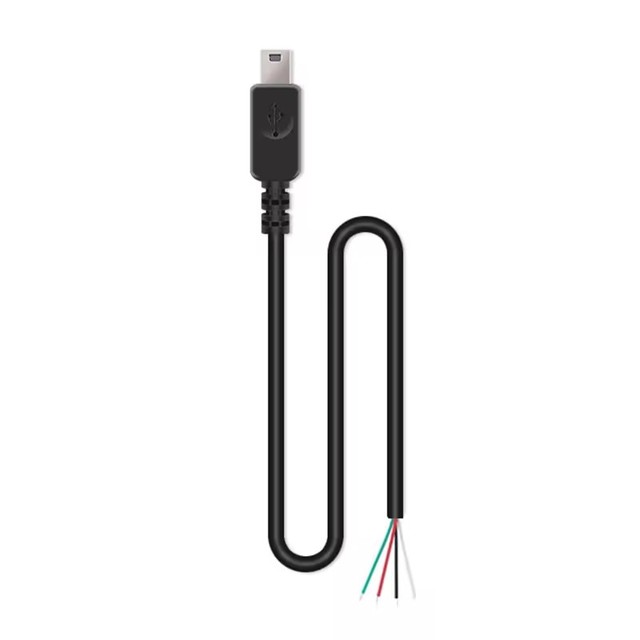 Hot Selling OEM ODM Customization 2 Core 5 Core 5P Mini USB Male Female Plug Stripped Wire Mini USB to Open End Pigtail Cable