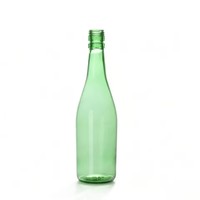 Bouteille en verre Sishang 500 ml avec bec verseur en soie, emballage personnalisé, vente directe, conteneur de vin haut de gamme, durable et élégant