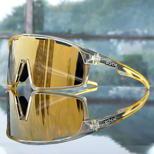 Gafas de ciclismo Scvcn con montura completa, polarizadas, antiviento, protección UV para hombres, deportes al aire libre, equitación, correr, pesca - Product Image 1