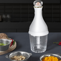 Draadloze babyvoedselmaker & draagbare mini babyvoedselblender voor groenten, fruitsalade, ui, knoflook, vlees, 55W