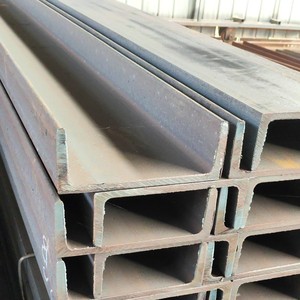 High Strength Steel C Shaped Rail 180x70x6mm Industrial Storage Support Rail Slotted Framing <b>Track</b> For Heavy Load - Product Image 4