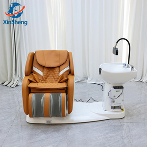 Mobilier de <span class=keywords><strong>salon</strong></span> Shampooing Chaise de massage Lit avec tête Lavage Bol à cheveux Rotation Chaise de lavage des cheveux pour <span class=keywords><strong>salon</strong></span> de beauté - Product Image 2