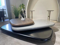 Table basse créative de haute qualité au design pavé Ensemble de meubles de salon modernes Table basse élégante italienne
