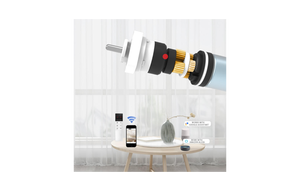 Ensemble de moteurs de rideaux intelligents pour maison connectée, compatible Zigbee, télécommande, commande vocale via application pour rideaux de chambre d'hôtel - Product Image 5