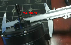 HUB Động Cơ 10INCH Không Có Vành Phụ Tùng Xe Tay Ga Điện Bằng Thép Nam Châm 75MM Tốc Độ Cao Và Công Suất Cao - Product Image 2