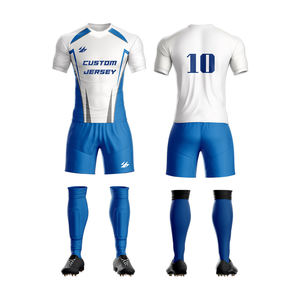 INHOO ORG pria dewasa setelan Jersey sepak bola poliester kustom seragam sepak bola latihan tim kosong Set Nama Klub - Product Image 4