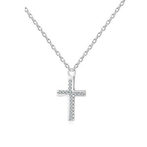 उल्लू सफेद सोना 925 स्टर्लिंग चांदी CZ गहने लटकन हार - Product Image 5