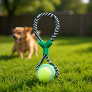 Corda in cotone a Y per giocattoli interattivi e di movimento per animali domestici - Product Image 2