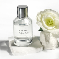 Bouteille vide de parfum en verre de pulvérisation en forme de cylindre rond unique de luxe en gros 30ml 50ml 100ml bouteille d'atomiseur de parfum