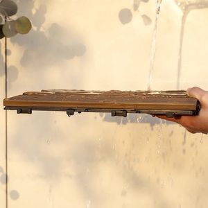 Wholesale Outdoor Swimming Pool Decorative No-Slip Waterproof Composite WPC Co-extrusion Deck <b>Tiles</b> Floor - Product Image 6