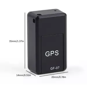 Gute Qualität HGD Mini Auto GSM/GPRS/GPS Tracker GSM Tracking-Gerät GPS Locator GF07 mit Batterie Motorrad SD-Karte Magnetic LBS