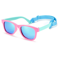 Lunettes de soleil pour enfants en TPEE incassable, matériau sûr, design personnalisé, pour bébés et tout-petits – Vente chaude