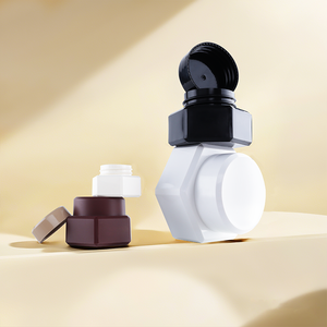 Hủ nhựa hình lục giác độc đáo 2g 5g 15g 30g đựng keo sơn móng tay, gel UV, gel tạo khối, có thể in nhãn riêng - Product Image 5