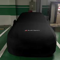 Housse de voiture personnalisée avec logo pour Audi R8 V10 Plus édition limitée Supercar, matériau durable et respirant, housse pour extérieur et intérieur