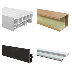 <span class=keywords><strong>Eje</strong></span> para Puerta <span class=keywords><strong>Enrollable</strong></span> de PVC/UPVC y Marco para Ventana Personalizados, Marco de Puerta y Ventana de Plástico Extruido con Ranura Deslizante en Forma de U - Product Image 3