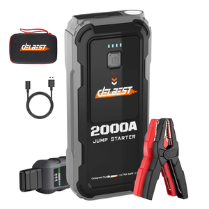 Professional 2000A Peak Car <strong>Battery</strong> <strong>Booster</strong> for Trucks Vans &amp; SUVs Extreme Weather Ready LED Light Function <strong>Use</strong> for Motorcycles - Product Image 1