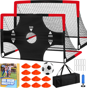 <span class=keywords><strong>Ensemble</strong></span> d'entraînement de football tout-en-un de haute qualité et stable, avec <span class=keywords><strong>but</strong></span> de football et accessoires d'entraînement complets - Product Image 1
