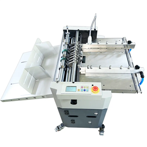 Machine automatique de pliage et de perforation de papier NCR 660 mm, machine de rainurage de feuilles de papier, machine de pliage de cartes en papier, machine automatique de pliage de papier - Product Image 3