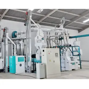 Máquina de fresagem de farinha automática eficiente, produtos terminados de alta qualidade 20ton 30ton