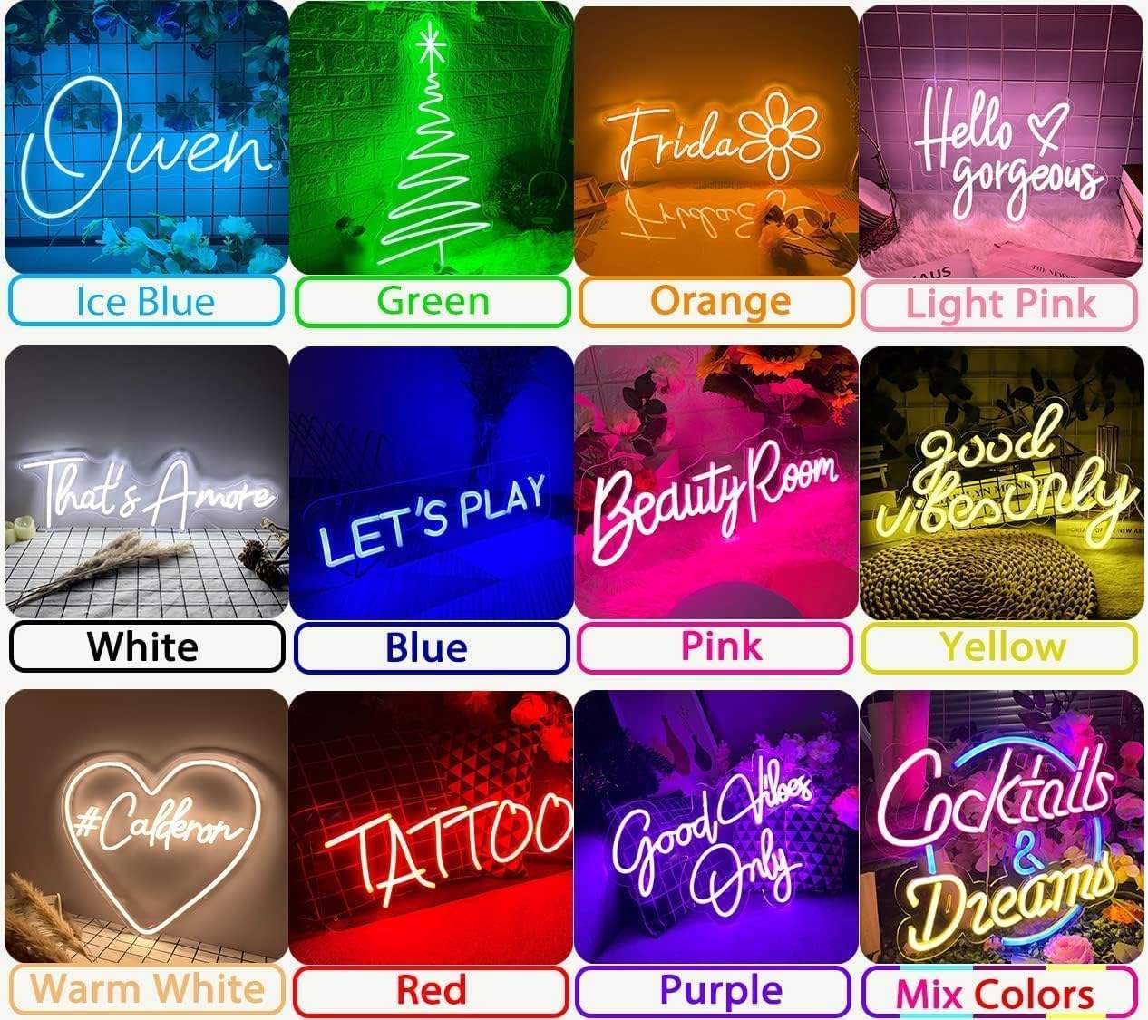 Dropshipping Free Design Custom Led Neon Light Neon Sign Custom Led Neon Light Sign for Business Birthday Party Home