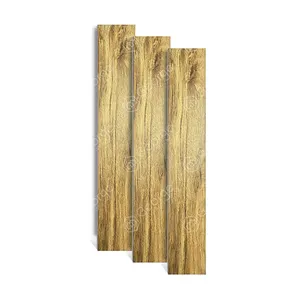 ウッドルック磁器木材床セラミックタイル低吸水性