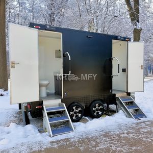 Diseño Personalizado 2025 de Baños Portátiles para Lugares Públicos, Remolque de Baños Portátiles - Product Image 3