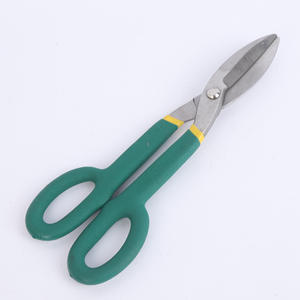 กรรไกรตัดโลหะอเนกประสงค์ ใบมีดเหล็กคาร์บอน สีเขียว เกรดอุตสาหกรรม สำหรับตัดแผ่นโลหะ - Product Image 4