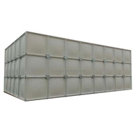 Panneaux composites en fibre de verre assemblés, réservoir d'eau modulaire en FRP, réservoir d'eau en FRP