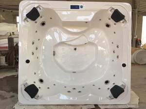 Al aire libre frestading caliente jacuzzi bañera gran <span class=keywords><strong>SPA</strong></span> con Jets bañera controlado por computadora masaje bañeras 7 persona - Product Image 5