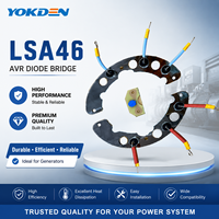 Pont redresseur à diodes Générateur LS Série LSA46 LSA461 avec 6 diodes 1 varistance LSA461-9-01 et 2 plaques