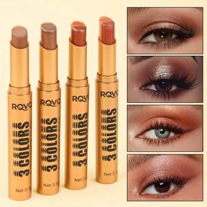 3-Color Gradient <b>Eyeshadow</b> Stick | Waterproof <b>Shimmer</b> Matte Eye Makeup Pen - Product Image 5