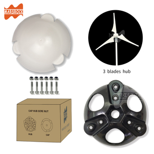 Eje de Rueda Universal para Turbinas Eólicas |   Kit de Accesorios para Generador de 3/5/6 Aspas con Cubo y Tapa W749 - Product Image 3