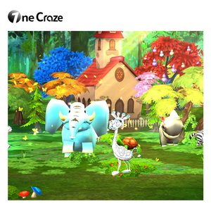 Jeu de projection tactile interactif AR pour enfants avec des thèmes d'animaux de dessins animés et d'anime pour aire de jeux intérieure - Product Image 5