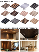 Panneaux décoratifs écologiques 8 mm 9 mm 10 mm 12 mm pour murs, lambris PVC pour panneau mural WPC de haute qualité