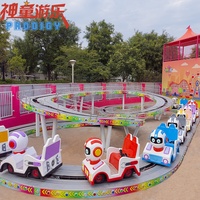 Prix usine fête foraine kiddie parc d'attractions produit piste train manèges montagnes russes mini navette