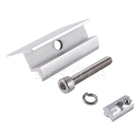 Supports de fixation pour modules solaires, pinces d'extrémité, rails de montage, accessoires de montage pour panneaux solaires photovoltaïques