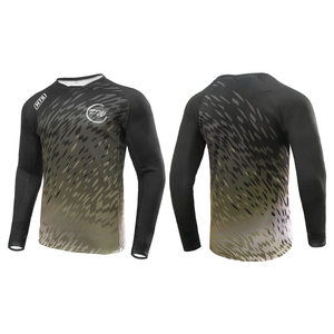 Jersey de motocross de motocicleta de poliéster de diseño personalizado a precio barato, jersey de bicicleta de montaña de malla de secado rápido OEM para hombres jóvenes - Product Image 5