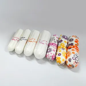 Factory direct dipsosable soft organic cotton eco-friendly tampons for women manufacturer in China