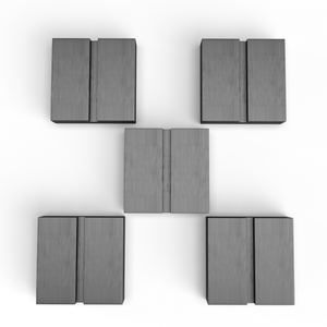 Biến áp tần số cao Mn-Zn lõi mềm <span class=keywords><strong>EE</strong></span> 13/16/<span class=keywords><strong>19</strong></span>/20/25 cho Nam châm công nghiệp 1000PCS moq tùy chỉnh dịch vụ cắt <span class=keywords><strong>Ferrite</strong></span> - Product Image 3